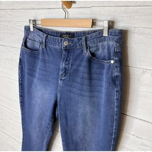 Judy Blue Jeans Womens Size 15/32 Blue Skinny Fit Medium Wash Stretch Denim - Picture 7 of 16